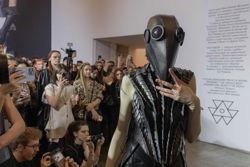 In wartime Kyiv, Ukrainian fashion finds power in punk and animal instinct