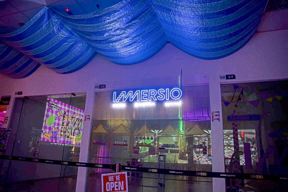 Immersio's 'Pasar' at GMBB brings together over 100 artists and creative technologists from Asia, with more than 70 digital artworks. Photo: The Star/Azlina Abdullah