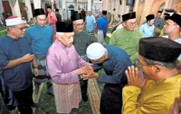 Hundreds gather for Friday prayers following Tuanku Muhriz’s overseas trip