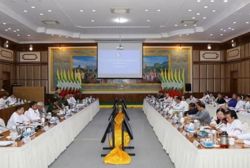 Political parties’ representatives for second day in Myanmar to discuss peace process