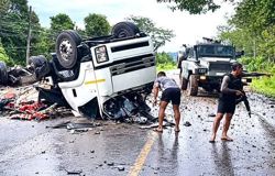 More trouble in southern Thailand - Two dead and 16 defence force members injured in Narathiwat blast