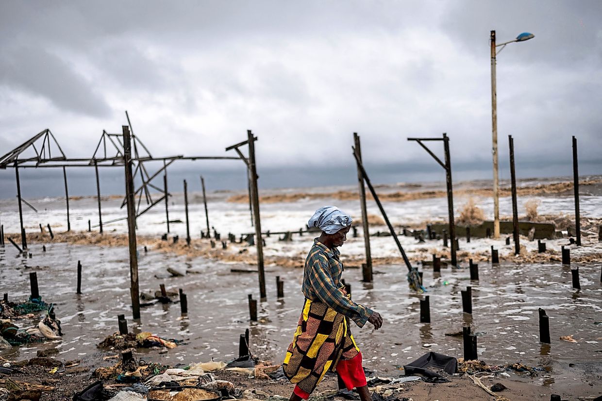 Provisions seller Itemilorun Ajinde says the sea destroyed her late husband's house and later the bedrooms she rebuilt, forcing her to move in with her in-law.