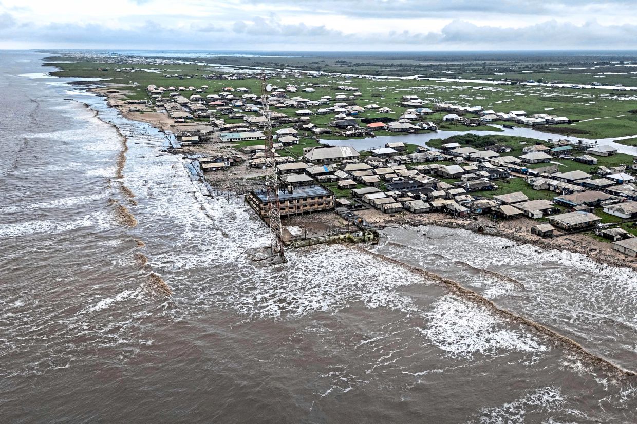 The ocean that the community has lived alongside for generations has become a constant threat, leaving families to rebuild further inland only to see the water reach them again.