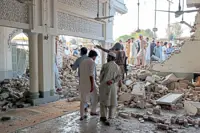 Fighting rages after police HQ attack