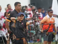 Eyes on bullseye