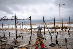 In Nigeria, a fishing community is being eaten up by the Atlantic Ocean