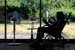 The elderly are more at risk from the threat of rising heat