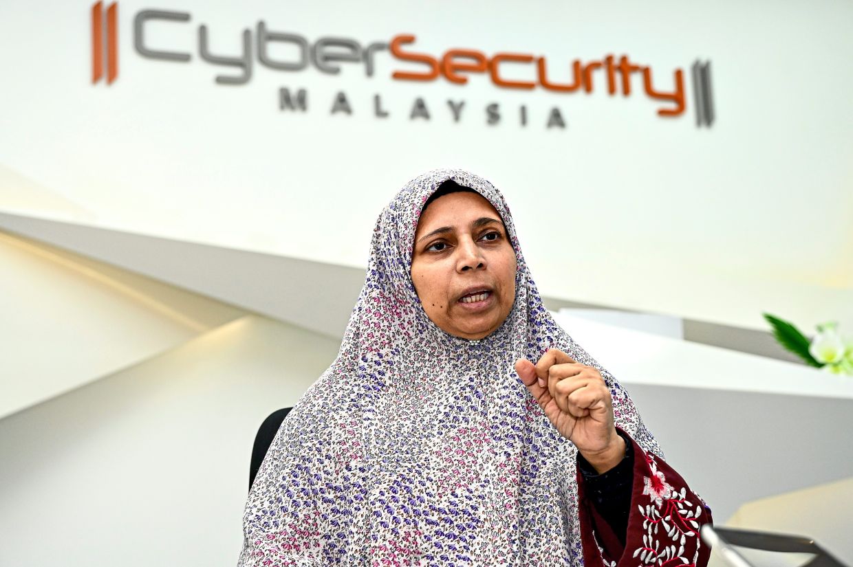 Sharifah Roziah says it’s crucial for people to understand that they can remain ­vulnerable to scams even when they are aware of the risks. — IZZRAFIQ ALIAS/The Star