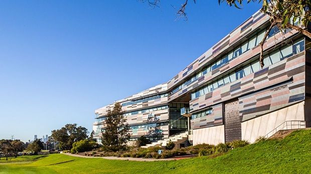 Victoria University Footscray Park campus in Melbourne, Australia.