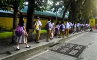 Schools in Philippines' Iloilo City mull transparent bags for campus safety