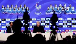 Soccer-Being managed by Zidane for France is 'like a movie', says Mbappe