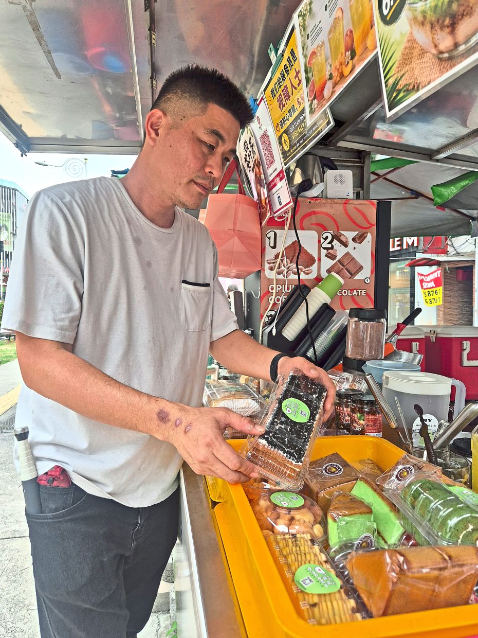 Soong is grateful for the opportunity and hopes to earn a living through the business.