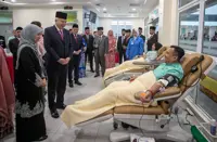 Perak Ruler Sultan Nazrin officiates opening of Parit Buntar Hospital