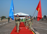 More than 200 Vietnamese peacekeepers leave for UN missions