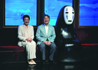 Japan’s Emperor, Empress visit Ghibli Park, pose with No Face from Spirited Away