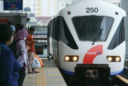 Passenger falls onto LRT tracks at Wangsa Maju station