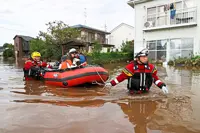 At least four killed as typhoon batters coast