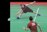 Jun Hao’s stunner over world No. 1 Jonatan a bright   spot in q-final loss