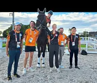 Diani returns to Asiad, juggling motherhood and the demands of elite dressage