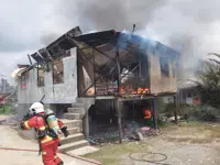 Man suffers burns after escaping house fire in Lahad Datu