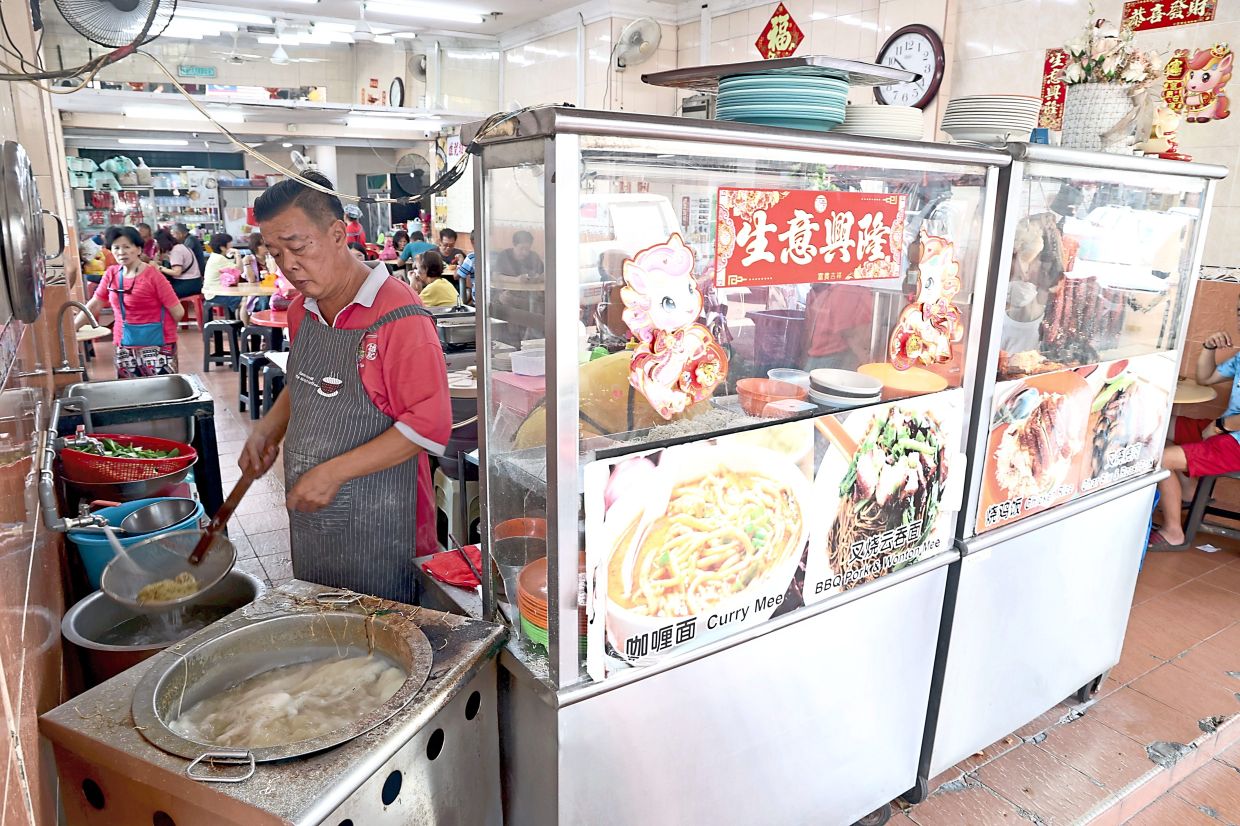 The husband-and-wife team has been serving handmade noodles for about 30 years.