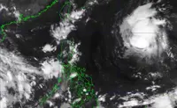 New tropical storm Queenie emerges near the Philippines
