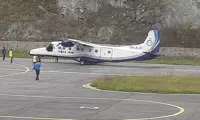 Aircraft tyre comes off while landing in West Nepal
