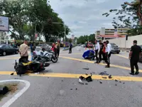 Ipoh cops nab man who crashed into traffic policeman while trying to evade roadblock