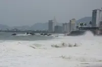 Dangerous surf, heavy rains hit Mexico as Hurricane Polo tracks offshore