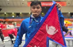 From a rented room in Kathmandu to the Asian Games podium