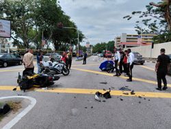 Ipoh cops nab man who crashed into traffic policeman while trying to evade roadblock