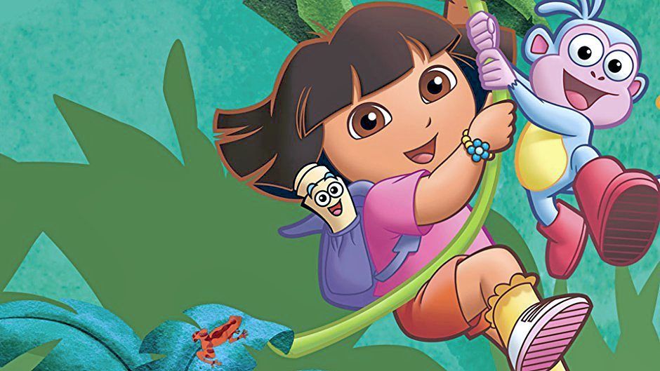 'Dora The Explorer' is a programme that encourages children to repeat words, identify objects and solve simple problems. Photo: Handout