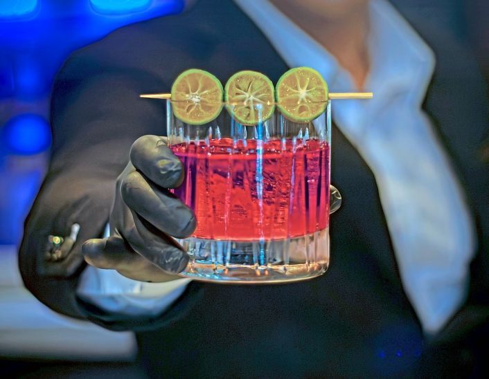 R Bar is having a Negroni masterclass, with a choice of two Negronis.