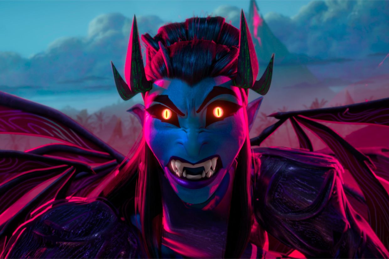 She may be voiced by Lea Salonga, but don't expect Manananggal to sing anytime soon.