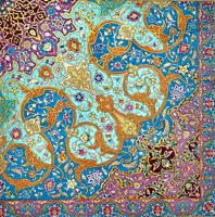 Iranian artist’s first solo show bridges cultures through illuminations, typography