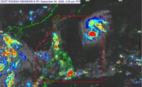 Queenie maintains strength over Philippine Sea east of northern Luzon