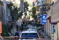 Five missing after explosion fells building in heart of touristic Athens