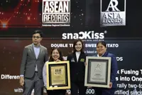 Asean and Asia Records book-of-records entry for Double Triple Sweet Potato