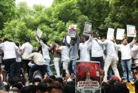 Indian police use tear gas against protesters seeking election chief's ouster