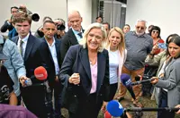 French consumers cut back spending