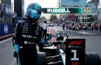 Motor racing-Russell wary of Antonelli threat despite dominant Baku pole