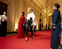 Decoding Melania Trump’s fashion at the White House dinner for China’s leader