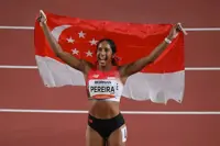 'I love the pressure now': Singapore's Shanti Pereira wins 100m silver at the Asian Games