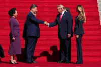 Trump, Xi end summit long on pomp, but short on progress