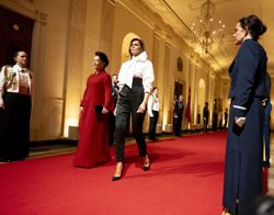 Decoding Melania Trump’s fashion at the White House dinner for China’s leader