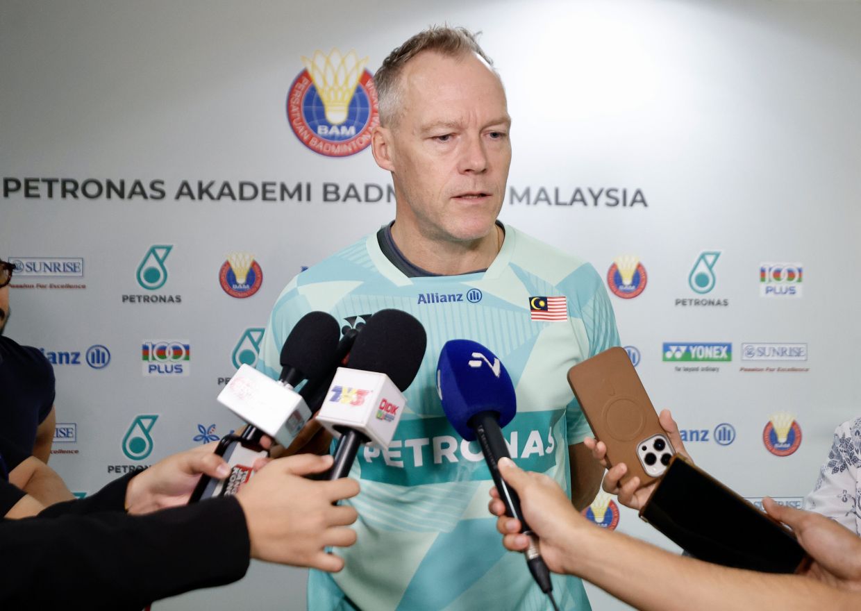 Coach Kenneth Jonassen. — FAIHAN GHANI/The Star