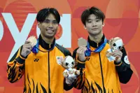 Young duo fight back from seventh to secure Malaysia’s first diving medal