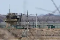 South Korea, UN force inspect DMZ area of suspected mine blast
