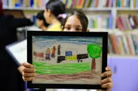 In West Bank art centre, Palestinian children paint hopes beyond checkpoints