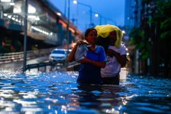 Heavy rain continues in Bangkok as storms forecast across 80% of capital and surrounding areas